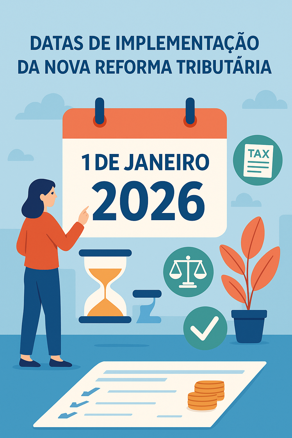 Post: Reforma tributária — datas de implementação